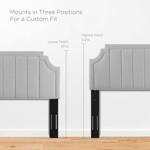 Sienna Performance Velvet Twin Platform Bed by Modway