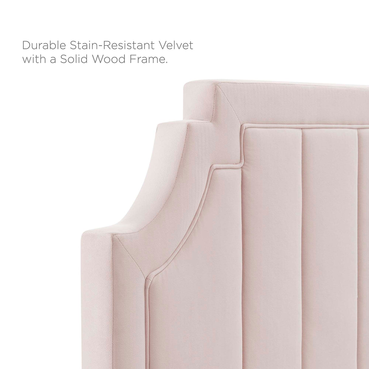 Sienna Performance Velvet Twin Platform Bed by Modway