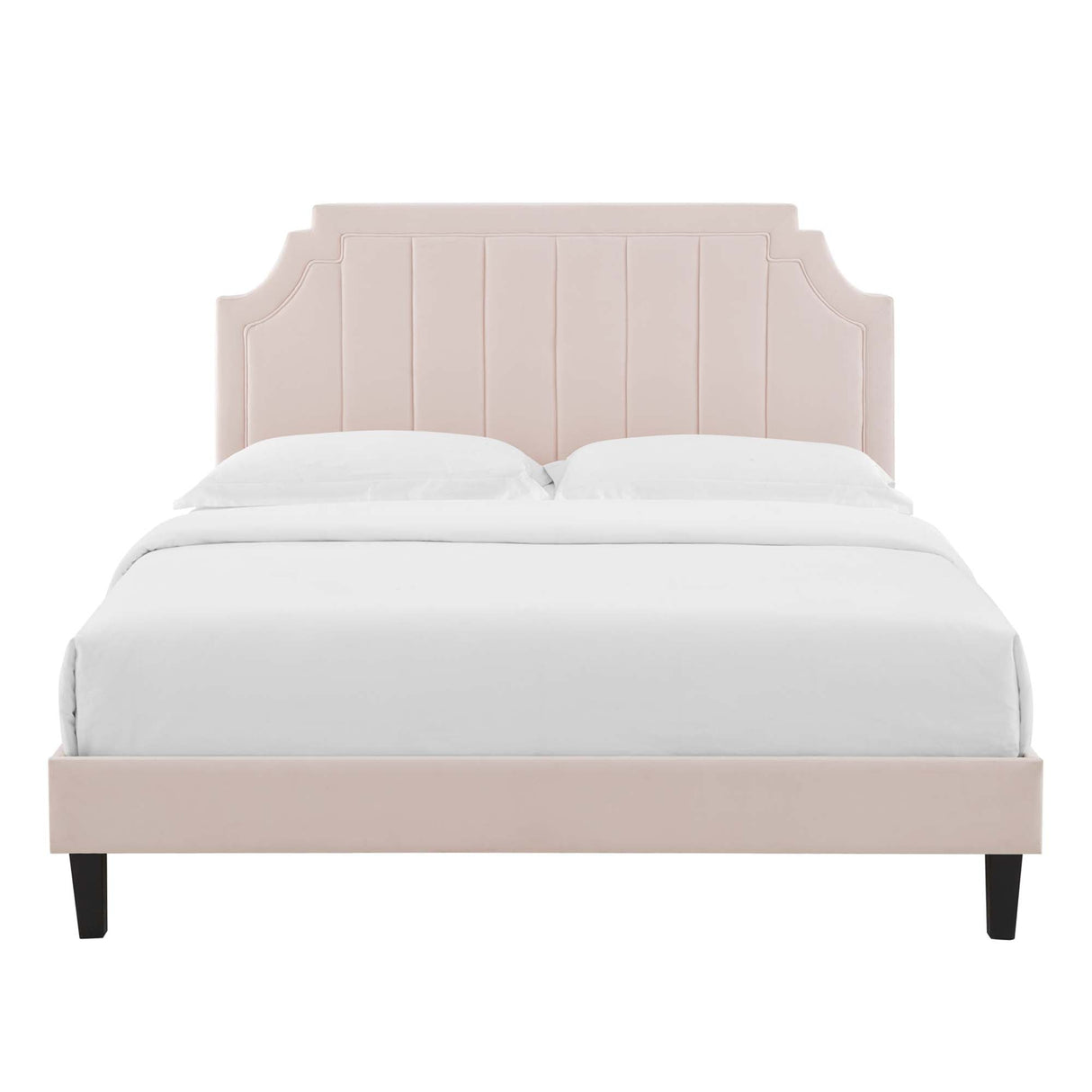 Sienna Performance Velvet Full Platform Bed by Modway