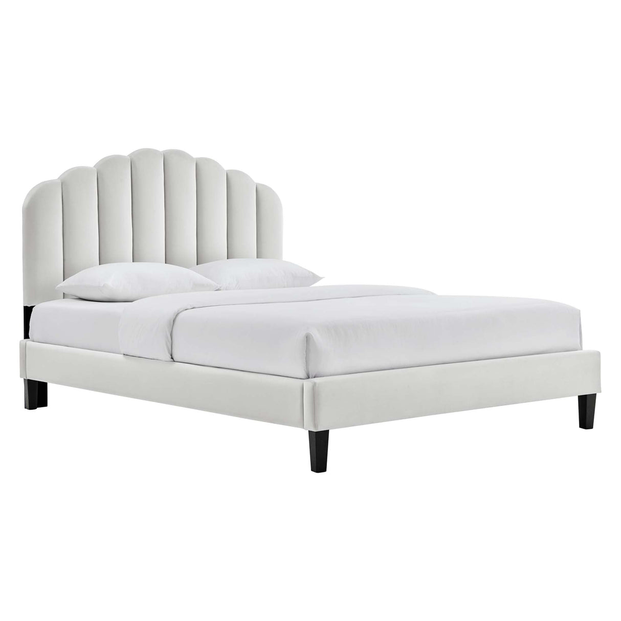 Daisy Performance Velvet Full Platform Bed by Modway