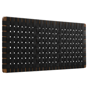 Sparta Weave Vegan Leather Full Headboard by Modway