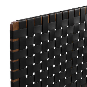 Sparta Weave Vegan Leather Full Headboard by Modway