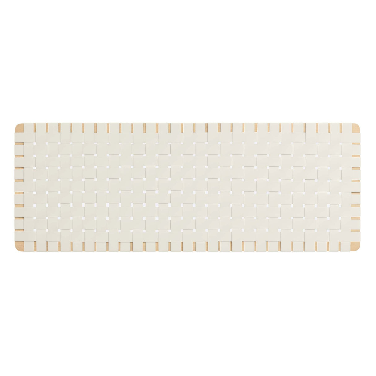 Sparta Vegan Leather Weave Queen Headboard by Modway