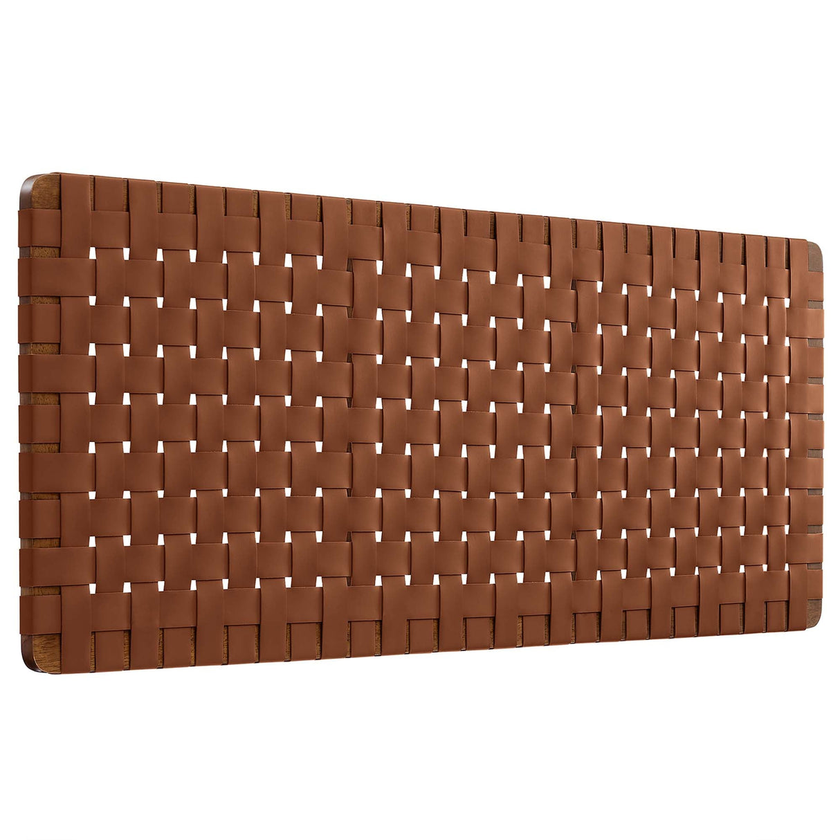 Sparta Vegan Leather Weave Queen Headboard by Modway