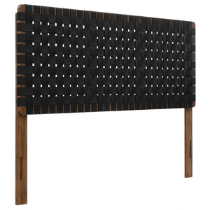 Sparta Weave Vegan Leather Queen Headboard by Modway