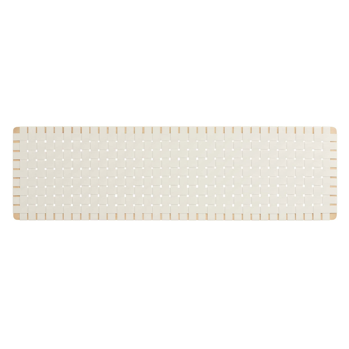 Sparta Weave Wall-Mount Vegan Leather King Headboard