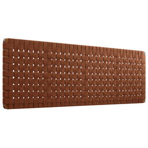 Sparta Weave Wall-Mount Vegan Leather King Headboard