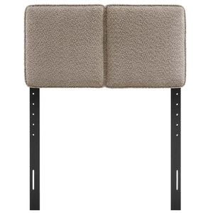 Lindee Boucle Fabric Twin Headboard by Modway