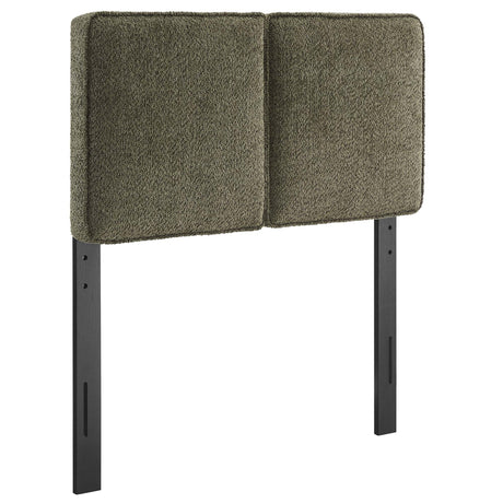 Lindee Boucle Fabric Twin Headboard by Modway
