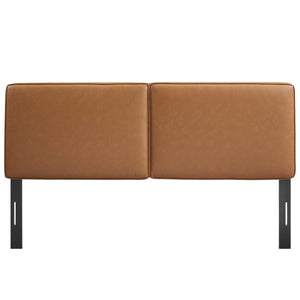 Lindee Vegan Leather Queen Headboard by Modway