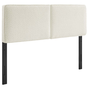 Lindee Boucle Fabric Queen Headboard by Modway