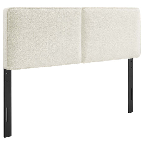 Lindee Boucle Fabric King Headboard by Modway