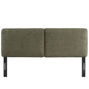 Lindee Boucle Fabric King Headboard by Modway