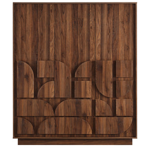Bulwark 3-Door Wardrobe Closet by Modway