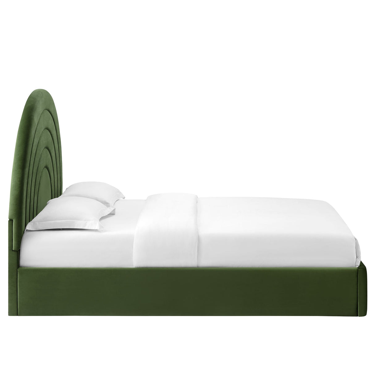 Solana Arched Performance Velvet King Platform Bed by Modway