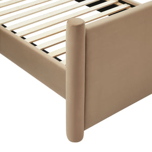 Rael Performance Velvet Twin Platform Bed by Modway
