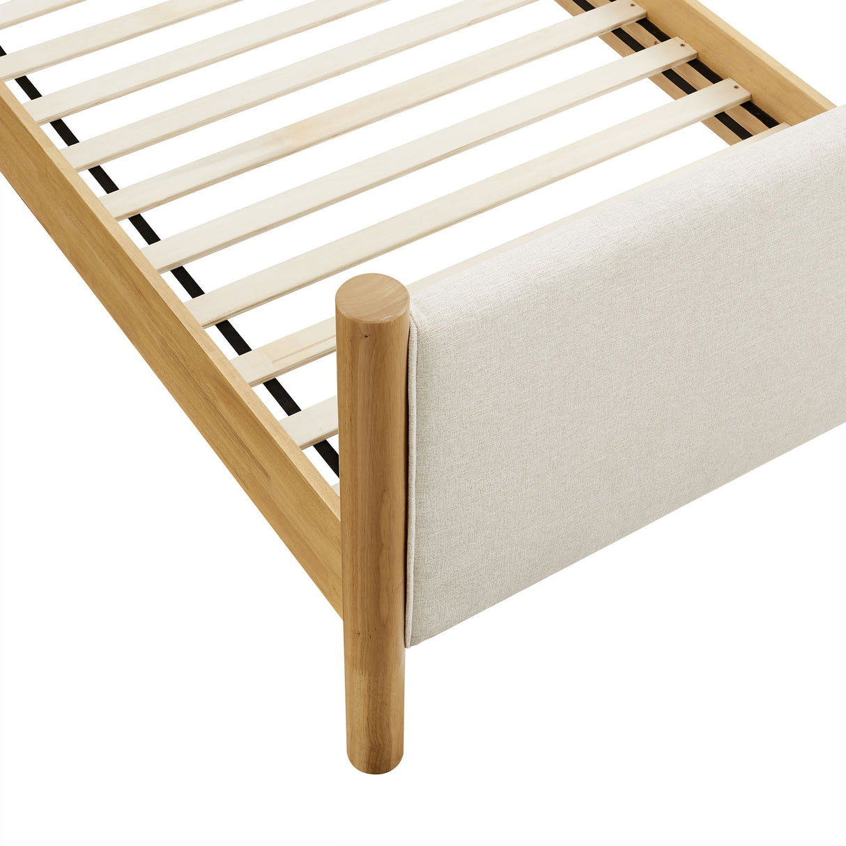 Maven Twin Size Fabric Upholstered Platform Bed by Modway