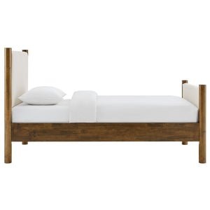 Maven Twin Size Fabric Upholstered Platform Bed by Modway