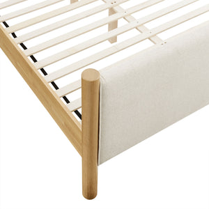 Maven Full Size Fabric Upholstered Platform Bed by Modway