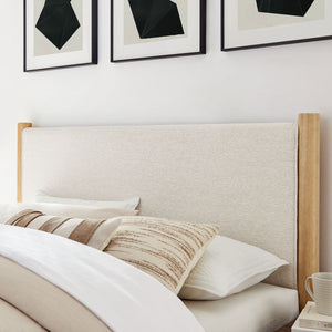 Maven Full Size Fabric Upholstered Platform Bed by Modway
