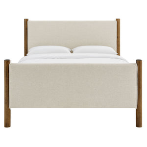 Maven Full Size Fabric Upholstered Platform Bed by Modway
