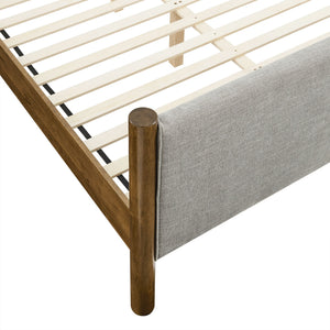Maven Full Size Fabric Upholstered Platform Bed by Modway