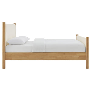 Maven Full Size Boucle Upholstered Platform Bed by Modway