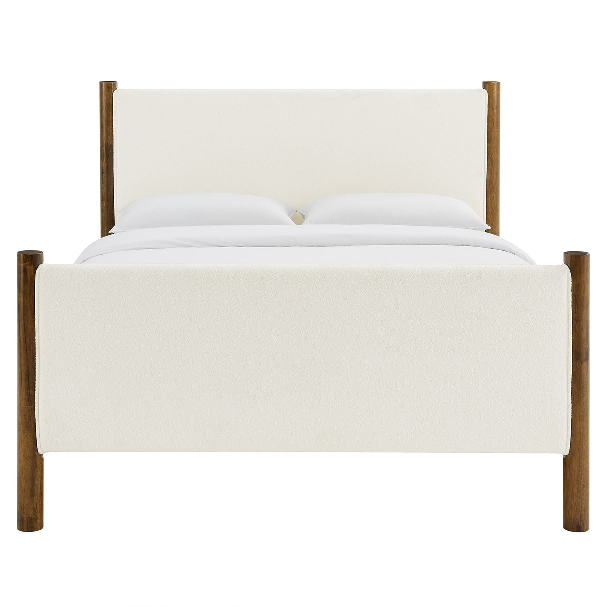 Maven Full Size Boucle Upholstered Platform Bed by Modway