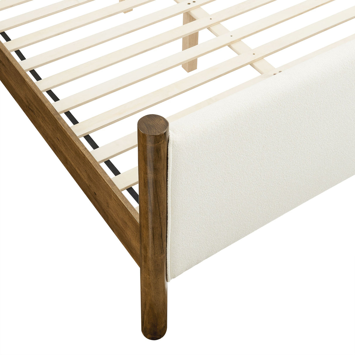 Maven Full Size Boucle Upholstered Platform Bed by Modway
