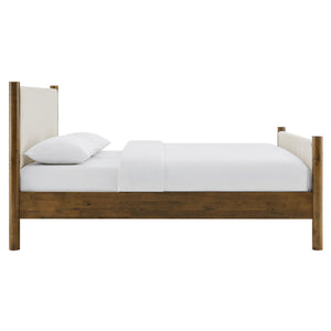 Maven Queen Size Fabric Upholstered Platform Bed by Modway