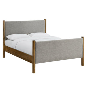 Maven Queen Size Fabric Upholstered Platform Bed by Modway