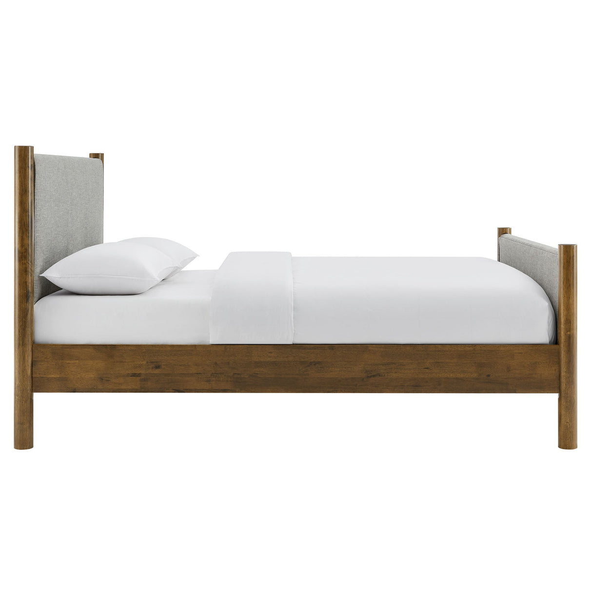 Maven Queen Size Fabric Upholstered Platform Bed by Modway
