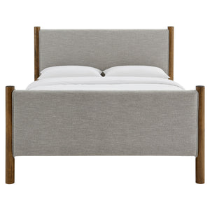 Maven Queen Size Fabric Upholstered Platform Bed by Modway