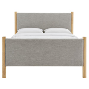 Maven King Size Fabric Upholstered Platform Bed by Modway