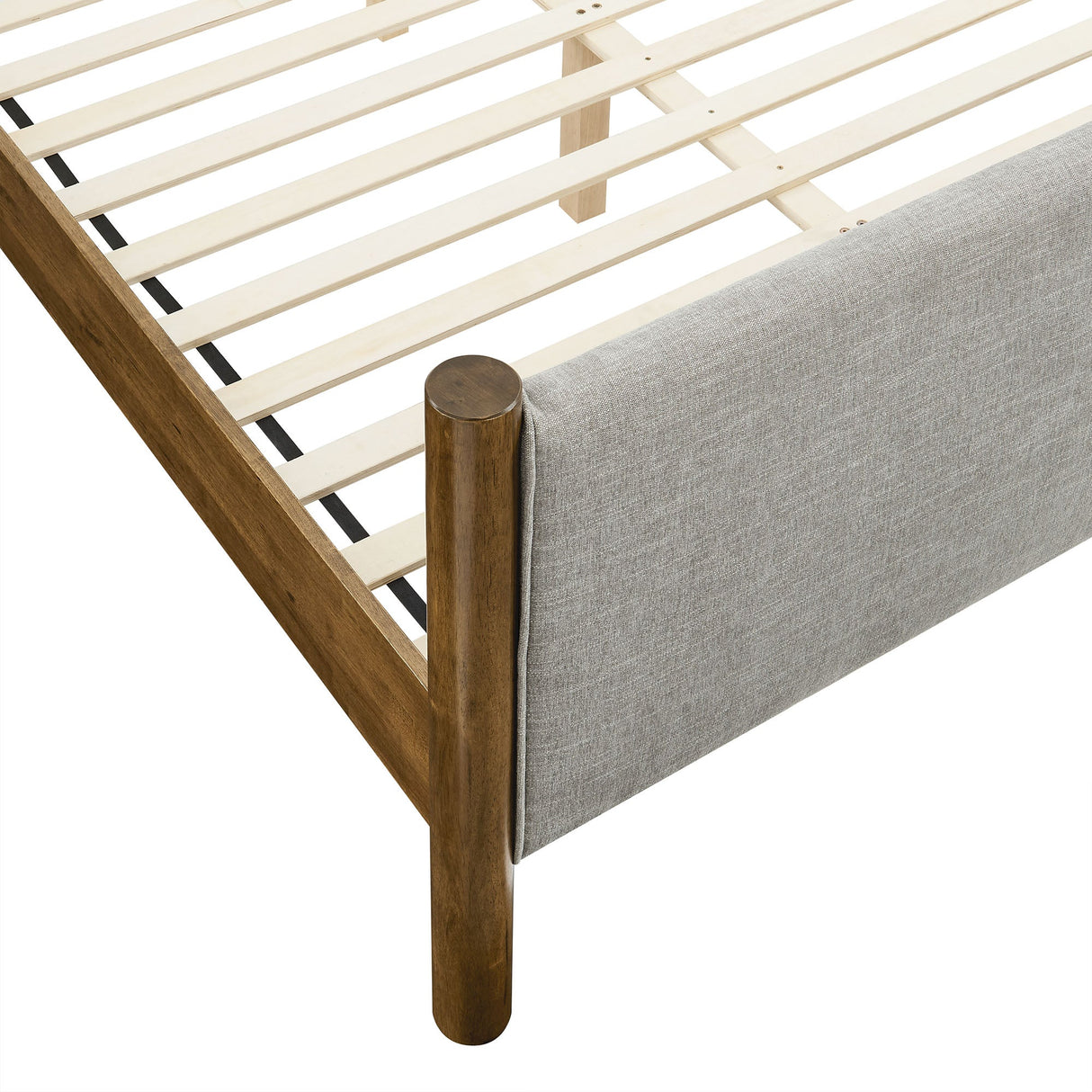 Maven King Size Fabric Upholstered Platform Bed by Modway