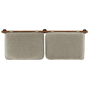 Anela Wall-Mounted Chenille Upholstered King Size Headboard