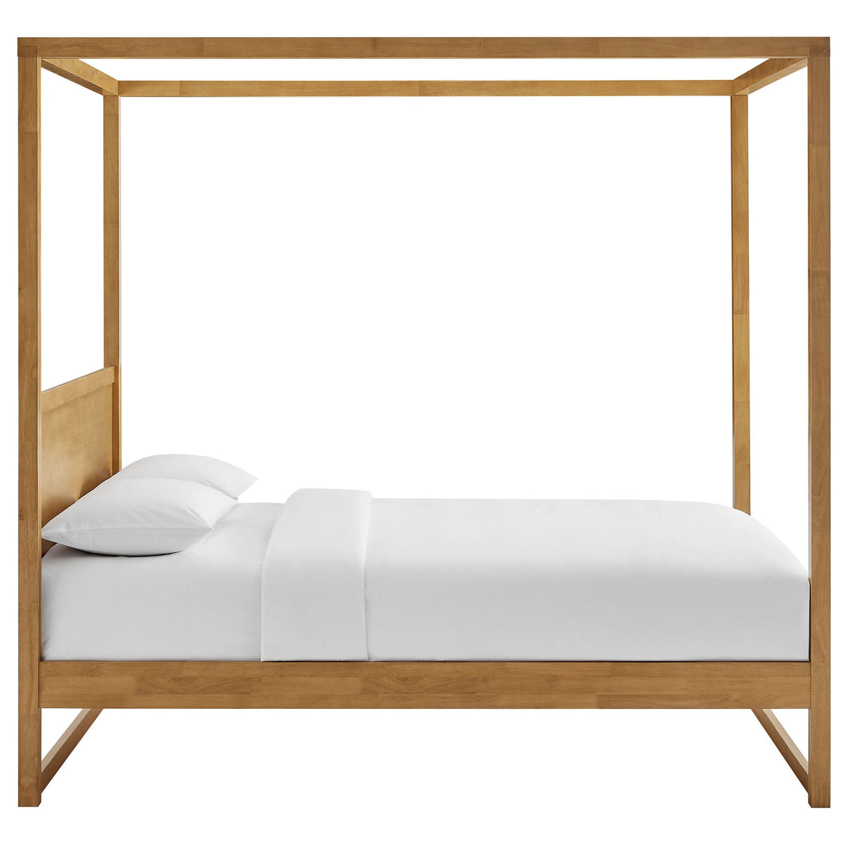 Alva King Wood Canopy Platform Bed by Modway