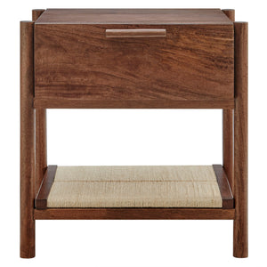 Oswin 1-Drawer Wood Nightstand by Modway