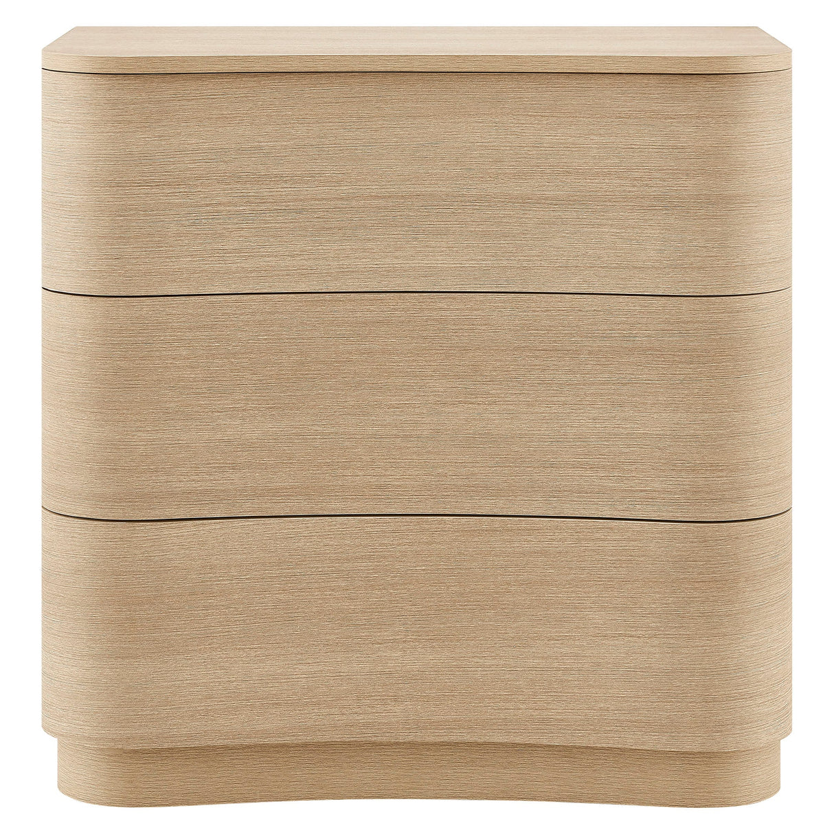 Mirae 3-Drawer Curved Compact Dresser by Modway