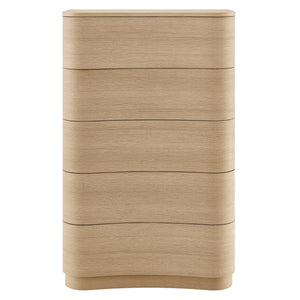 Mirae 5-Drawer Curved Dresser Chest by Modway