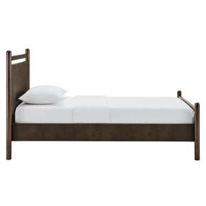 Ginny Twin Size Vegan Leather Platform Bed Frame by Modway