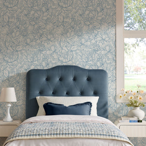 Annabel Stain-Resistant Performance Velvet Twin Headboard by Modway