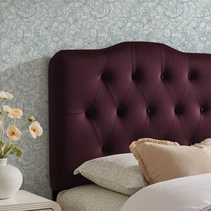 Annabel Stain-Resistant Performance Velvet Twin Headboard by Modway