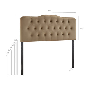 Annabel Stain-Resistant Performance Velvet Full Headboard by Modway
