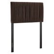Eloise Stain-Resistant Performance Velvet Twin Headboard by Modway