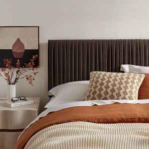 Eloise Stain-Resistant Performance Velvet King Headboard by Modway