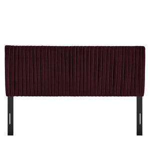 Eloise Stain-Resistant Performance Velvet King Headboard by Modway