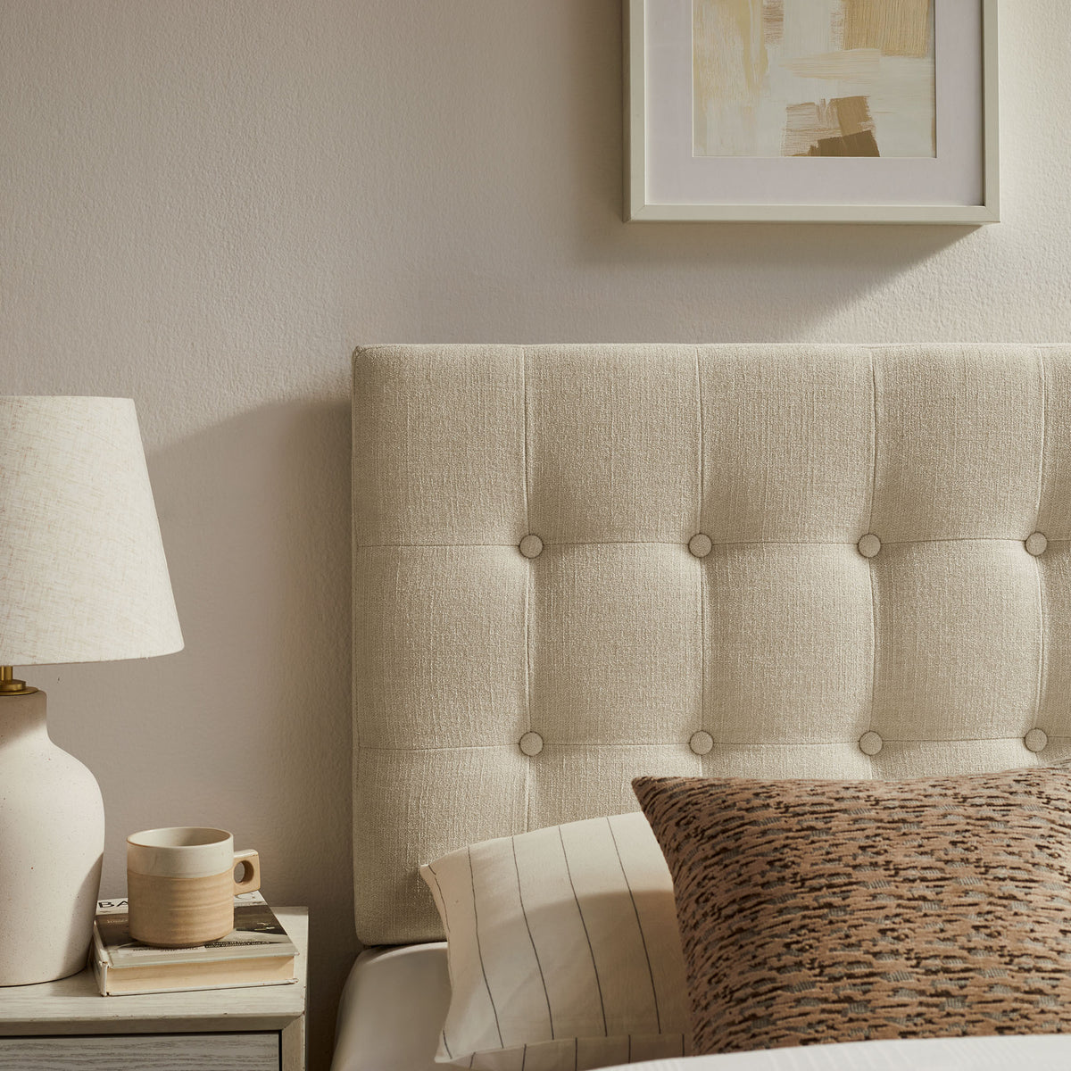 Emily Fabric Upholstered Twin Size Headboard by Modway