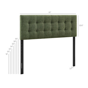 Emily Fabric Upholstered Queen Size Headboard by Modway