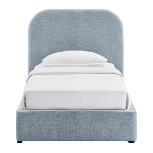 Keynote Twin Fabric Upholstered Storage Platform Bed Frame by Modway